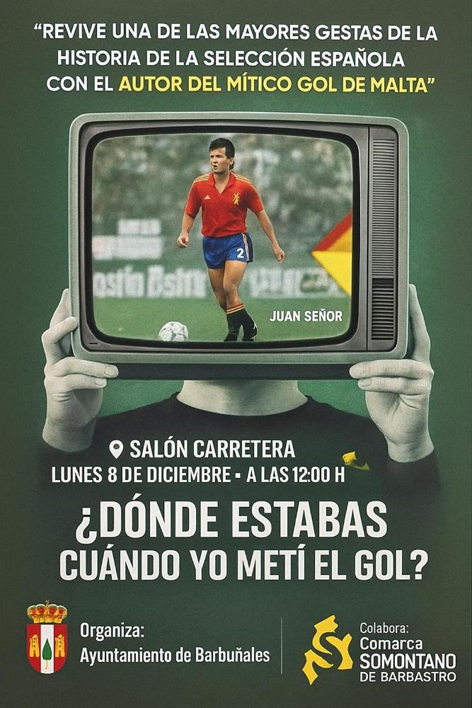 Imagen ¿Dónde estabas cuando yo metí el gol?