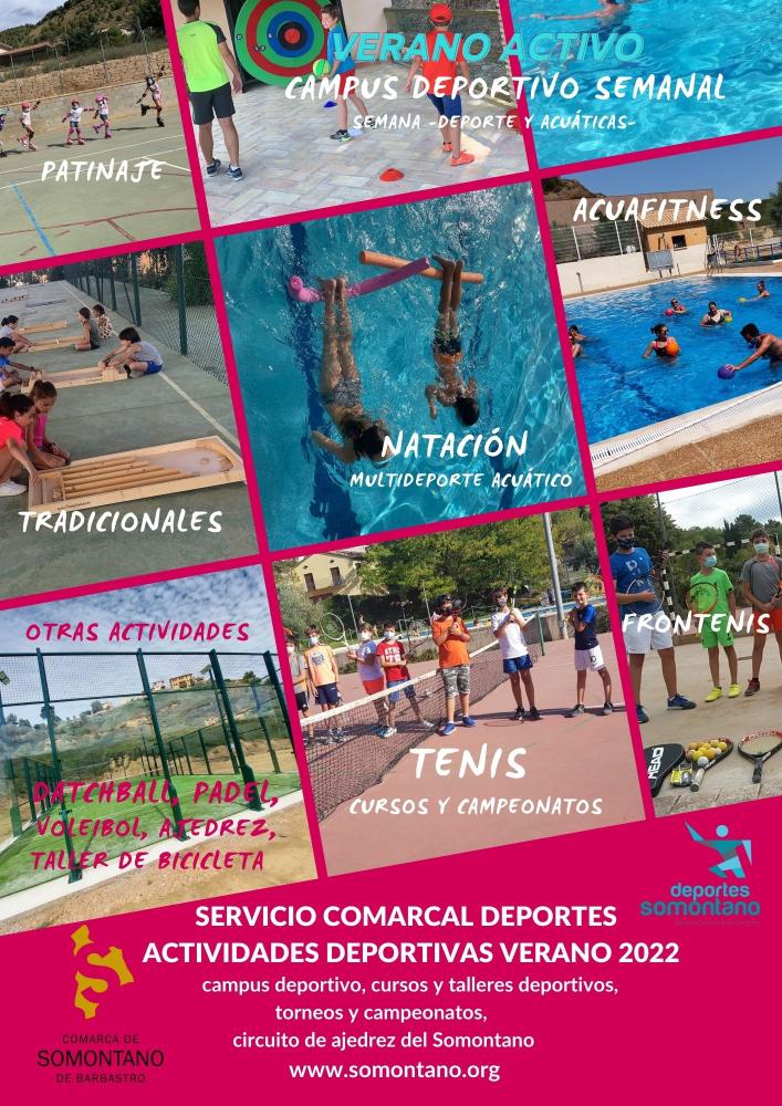 Imagen Actividades deportivas verano 2022